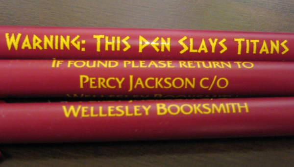 ballpoint pen percy jackson