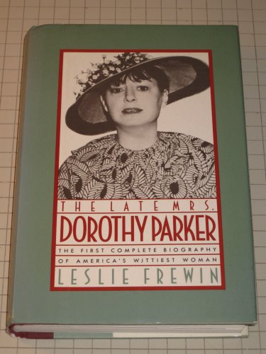cover image The Late Mrs. Dorothy Parker