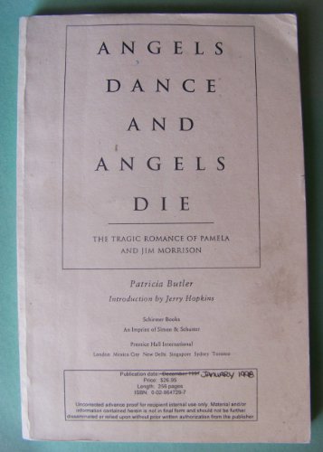 cover image Angels Dance and Angels Die: The Tragic Romance of Pamela and Jim Morrison