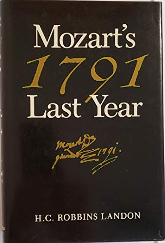cover image 1791, Mozart's Last Year