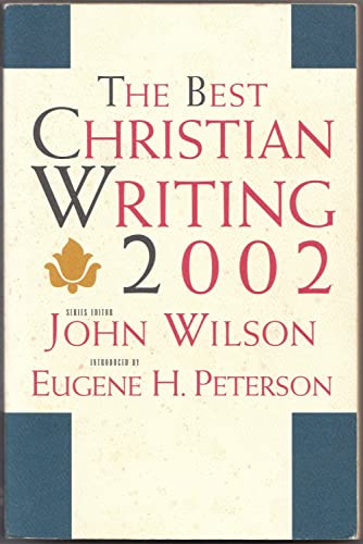 cover image THE BEST CHRISTIAN WRITING 2002
