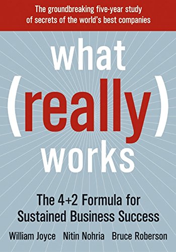 cover image WHAT REALLY WORKS: The 4+2 Formula for Sustained Business Success