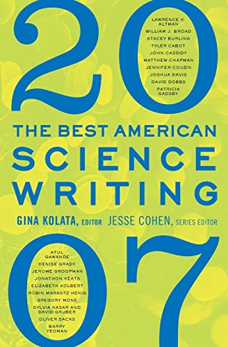 cover image The Best American Science Writing 2007