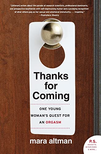 cover image Thanks for Coming: One Woman’s Quest for an Orgasm