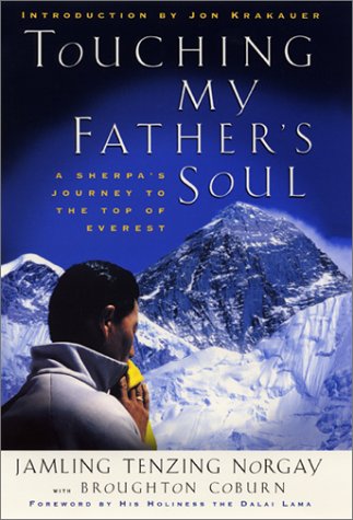cover image TOUCHING MY FATHER'S SOUL: A Sherpa's Journey to the Top of Everest