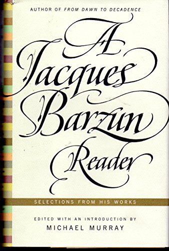 cover image A JACQUES BARZUN READER