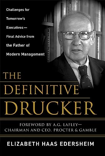 cover image The Definitive
\t\t  Drucker