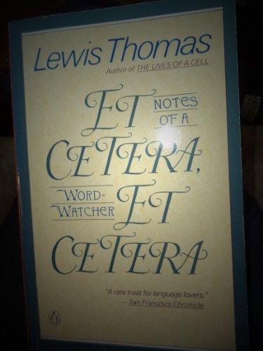 cover image Et Cetera, Et Cetera: 2notes of a Word-Watcher