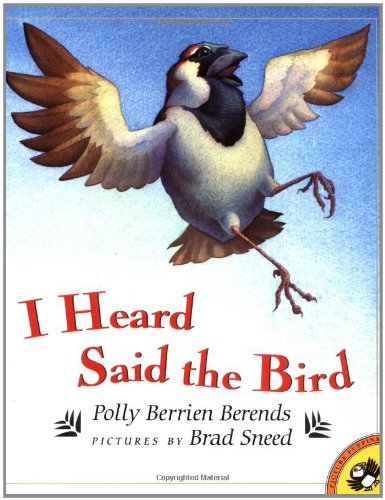 cover image I Heard Said the Bird