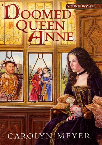 cover image Doomed Queen Anne: A Young Royals Book
