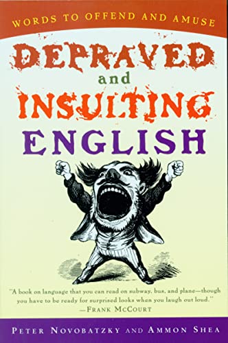 cover image Depraved and Insulting English