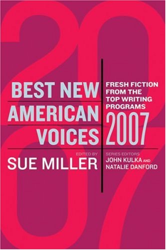 cover image Best New American Voices 2007