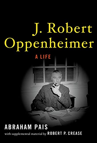 cover image J. Robert Oppenheimer: A Life