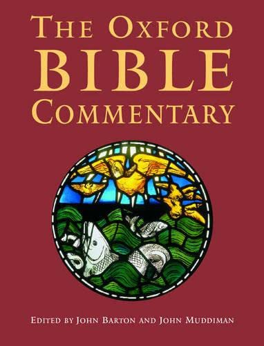 cover image The Oxford Bible Commentary
