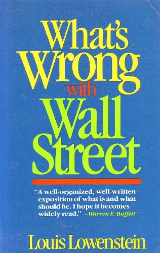 cover image What's Wrong with Wall Street