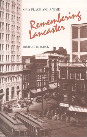cover image Of a Place and a Time: Remembering Lancaster