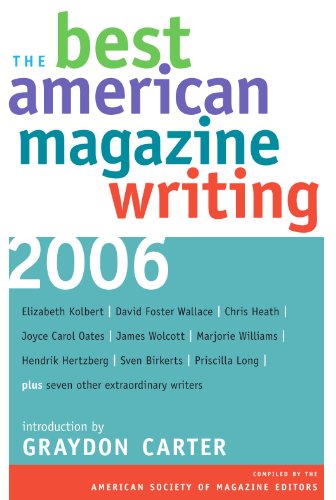 cover image The Best American Magazine Writing 2006