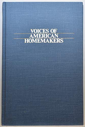 cover image Voices of American Homemakers