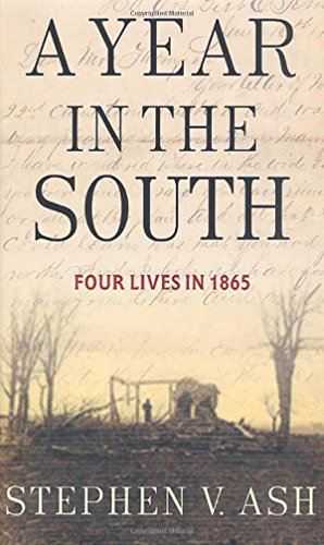 cover image A YEAR IN THE SOUTH: Four Lives in 1865