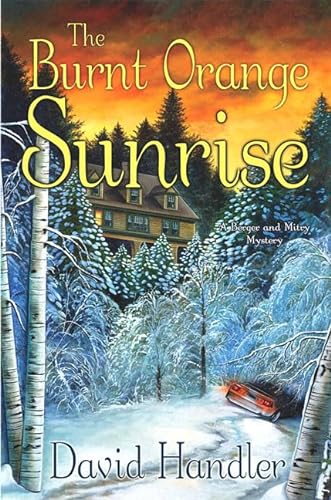 cover image THE BURNT ORANGE SUNRISE: A Berger and Mitry Mystery