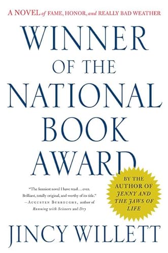 cover image WINNER OF THE NATIONAL BOOK AWARD: A Novel of Fame, Honor, and Really Bad Weather