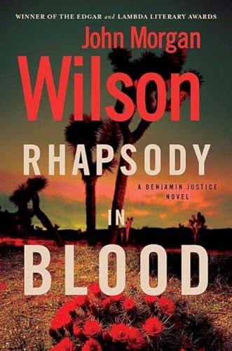 cover image Rhapsody in Blood: A Benjamin Justice Novel