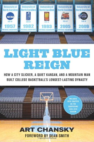 cover image Light Blue Reign: How a City Slicker, a Quiet Kansan, and a Mountain Man Built College Basketball's Longest-Lasting Dynasty