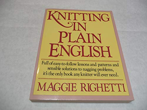 cover image Knitting in Plain English