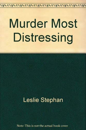 cover image Murder Most Distressing