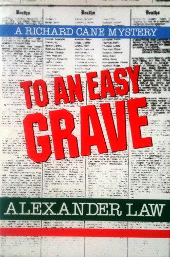 cover image To an Easy Grave