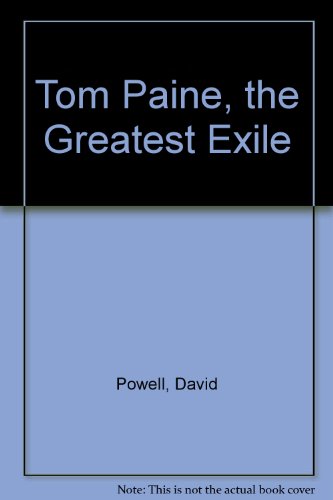 cover image Tom Paine, the Greatest Exile
