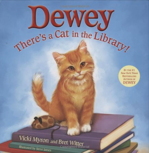 cover image Dewey: There's a Cat in the Library!