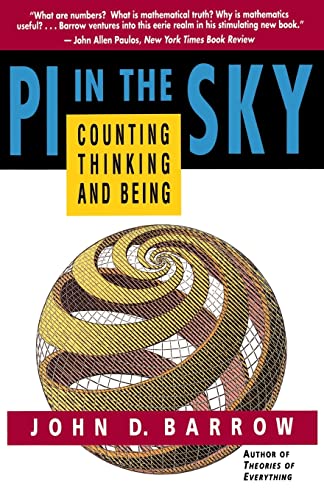 cover image Pi in the Sky: Counting, Thinking, and Being