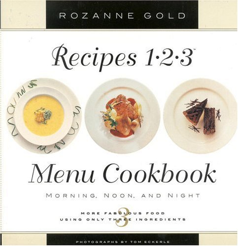 cover image Recipes 1-2-3 Menu Cookbook