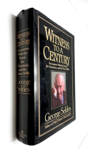 cover image Bth-Witness to Century
