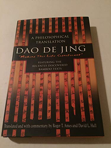 cover image DAO DE JING: A Philosophical Translation