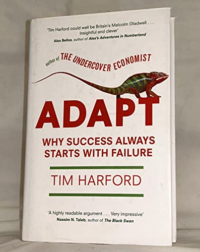 cover image Adapt: Why Success Always Starts with Failure