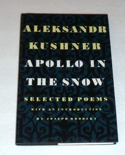 cover image Apollo in the Snow: Selected Poems 1960-1987