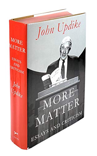 cover image More Matter: Essays and Criticism