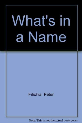 cover image What's in a Name?