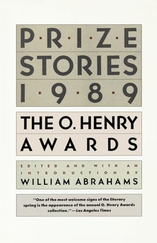 cover image Prize Stories 1989: The O. Henry Awards
