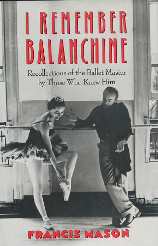 cover image I Remember Balanchine