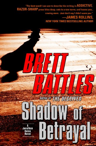 cover image Shadow of Betrayal: A Jonathan Quinn Novel
