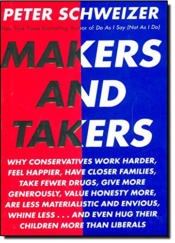 cover image Makers and Takers: How Conservatives Do All the Work While Liberals Whine and Complain