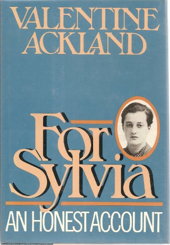 cover image For Sylvia, an Honest Account