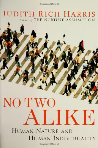 cover image No Two Alike: Human Nature and Human Individuality