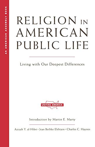 cover image RELIGION IN AMERICAN PUBLIC LIFE: Living with Our Deepest Differences
