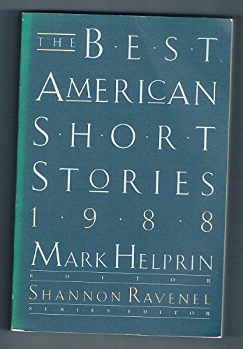 cover image The Best American Short Stories 1988