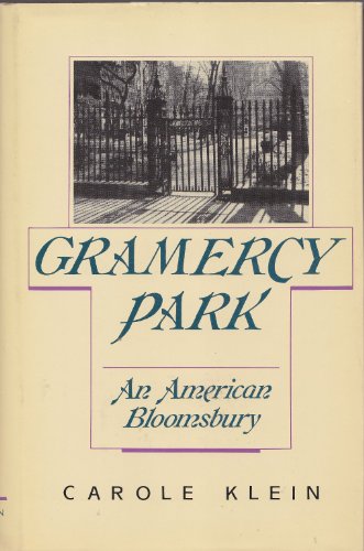cover image Gramercy Park: An American Bloomsbury