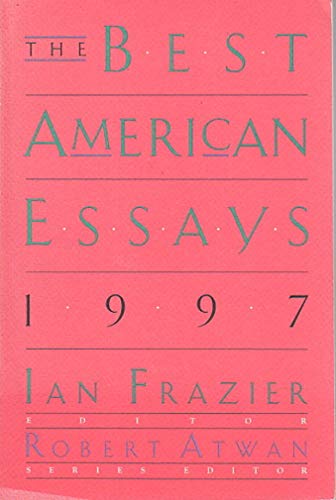 cover image The Best American Essays 1997